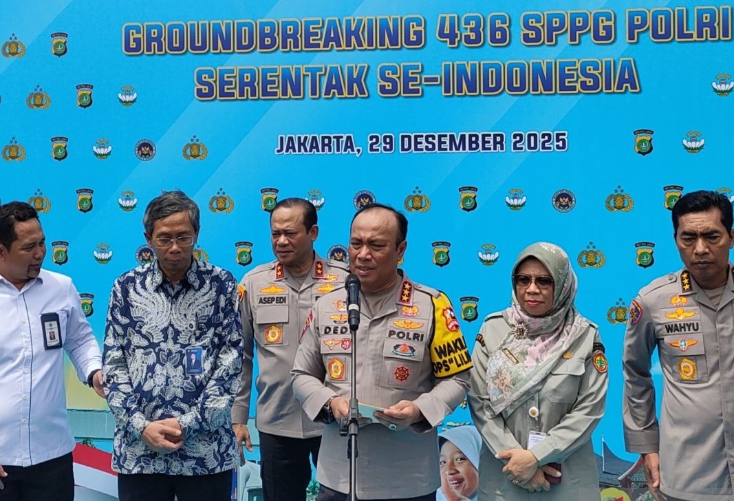 Komitmen Program MBG, Wakapolri Pimpin Groundbreaking 436 SPPG Serentak